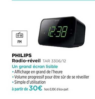 radio-réveil tar 3306-12 philips