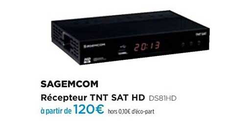 récepteur tnt sat hd sagemcom