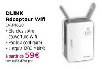 récepteur wifi dlink dap1620