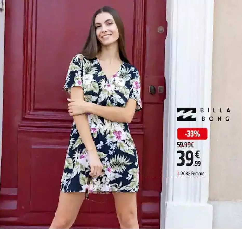 robe femme billa bong