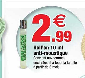 roll'on 10ml anti-moustique