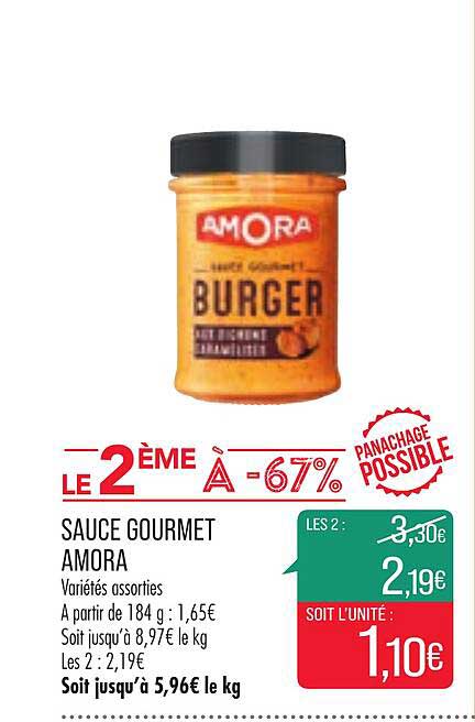 Sauce Gourmet Amora
