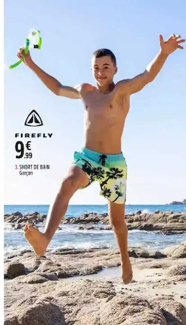 Short De Bain Garçon Firefly