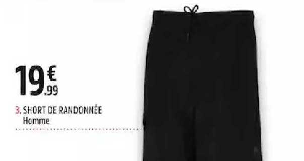 Short De Randonnée Homme