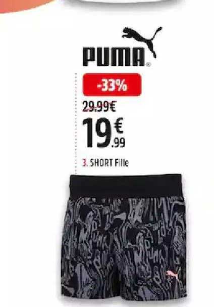Short Fille Puma