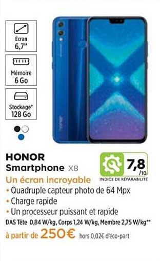 Smartphone Honor X8
