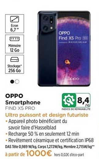 smartphone oppo find x5 pro