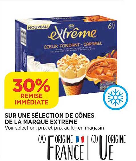 Sur Une Sélection De Cônes De La Marque Extrême