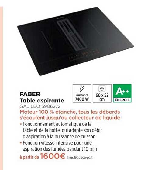 table aspirante faber galileo 5906272