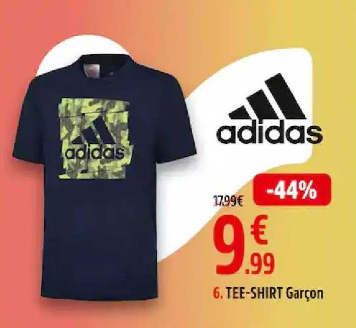 tee-shirt garçon adidas