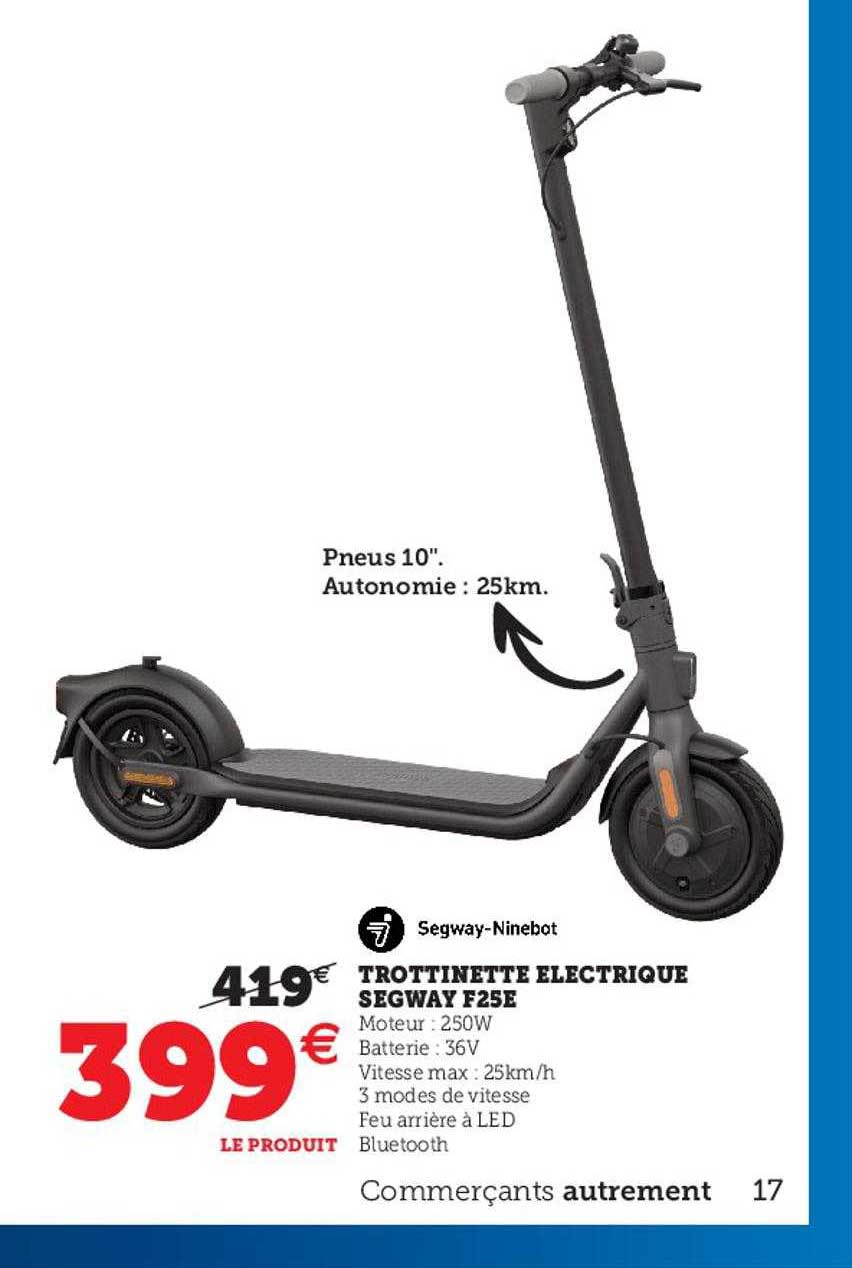 Trottinette électrique Segway F2se
