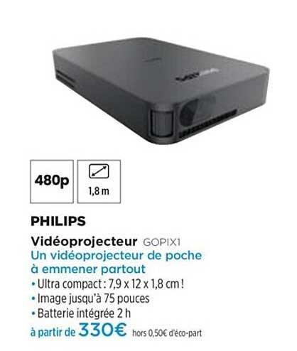 vidéoprojecteur gopix1 philips