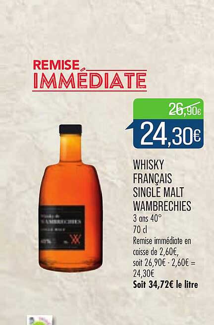whisky français single malt wambrechies