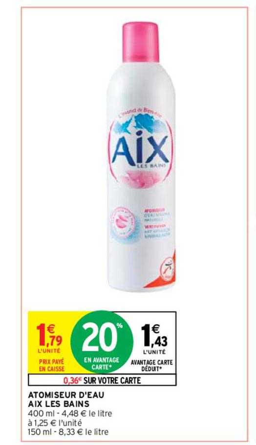 Atomiseur D'eau Aix Les Bains