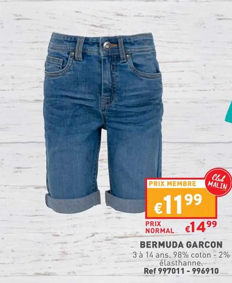 Bermuda Garçon