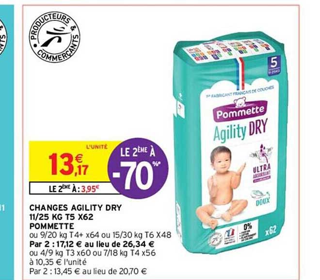 changes agility dry 11-25 kg t5 x 62 pommette