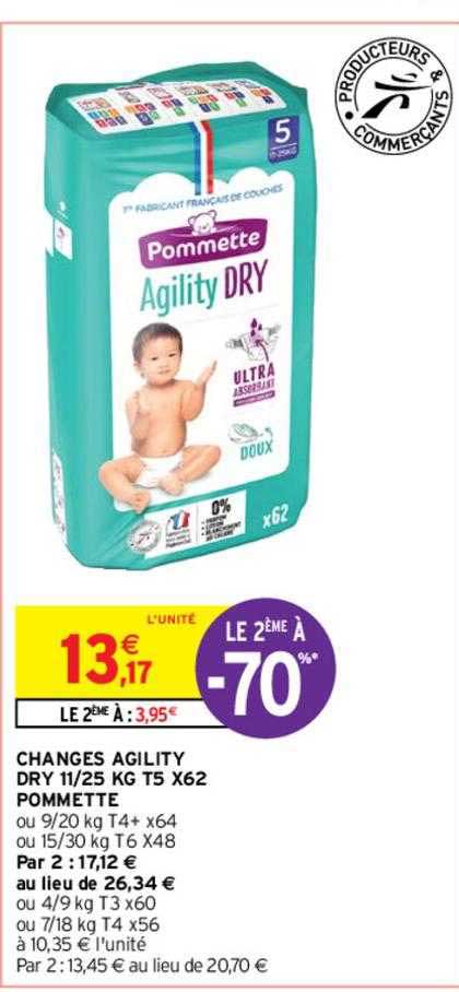 Changes Agility Dry 11-25 Kg T5 X 62 Pommette