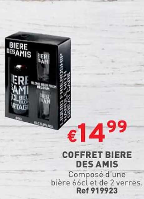 coffret bière des amis