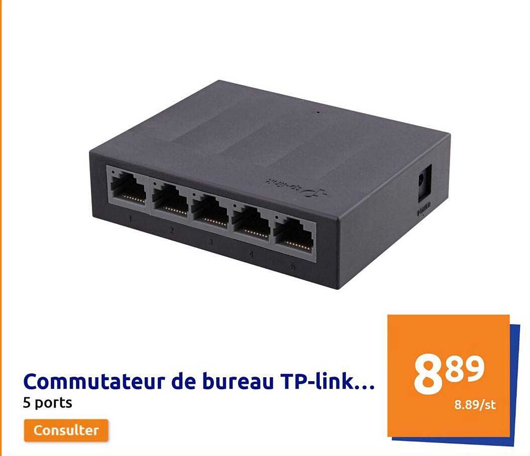 commutateur de bureau tp-link