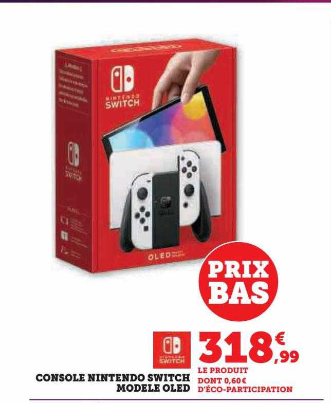 Console Nintendo Switch Modèle Oled