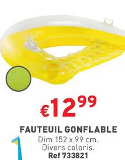Fauteuil Gonflable