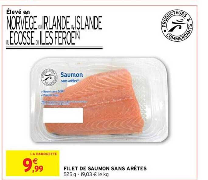 filet de saumon sans arêtes