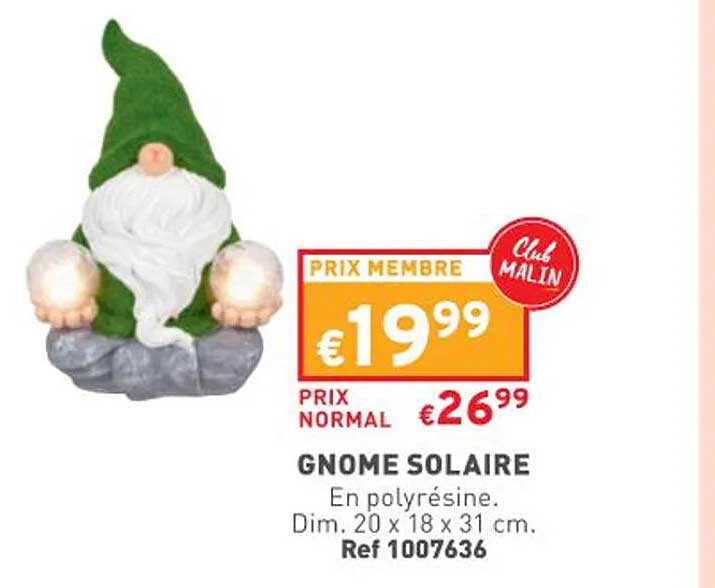 gnome solaire