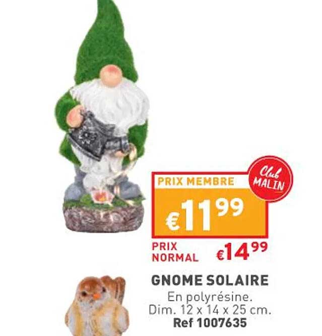 gnome solaire