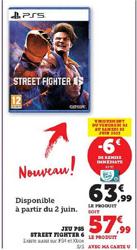 jeu ps5 street fighter 6