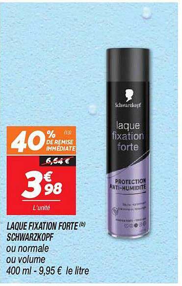 Laque Fixation Forte Schwarzkopf