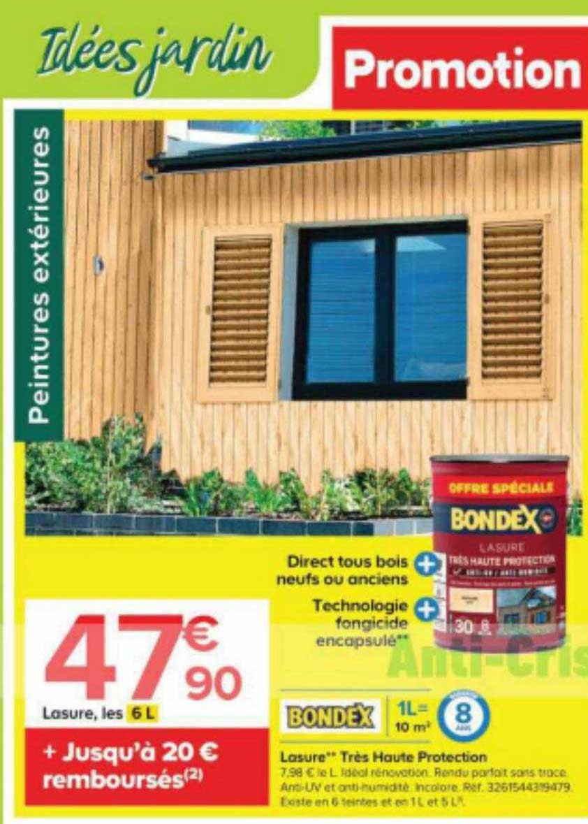 lasure très haute protection bondex