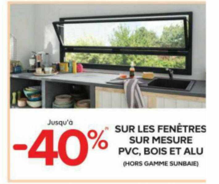 Les Fenêtres Sur Mesure Pvc, Bois Et Alu