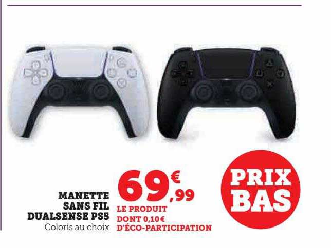 Manette Sans Fil Dualsense Ps5