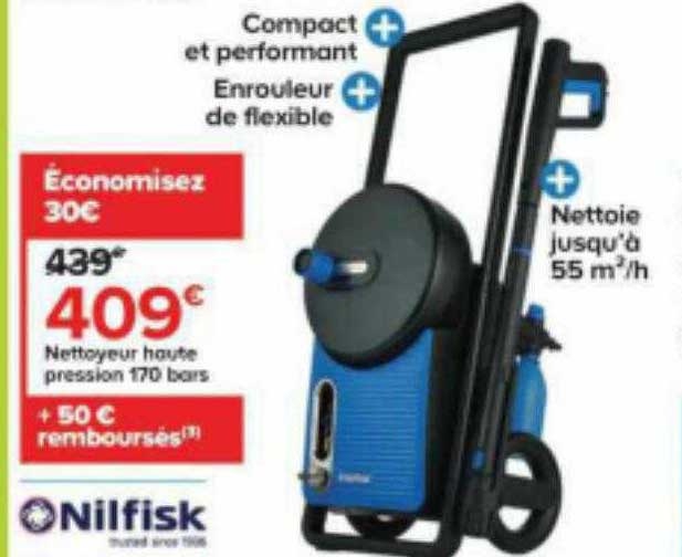 nettoyeur haute pression 170 bars nilfisk