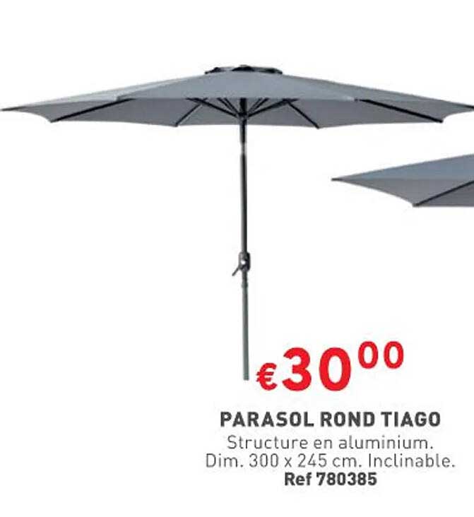 Parasol Rond Tiago