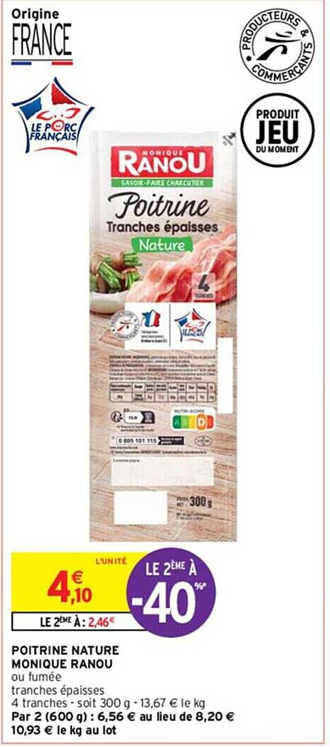 Poitrine Nature Monique Ranou