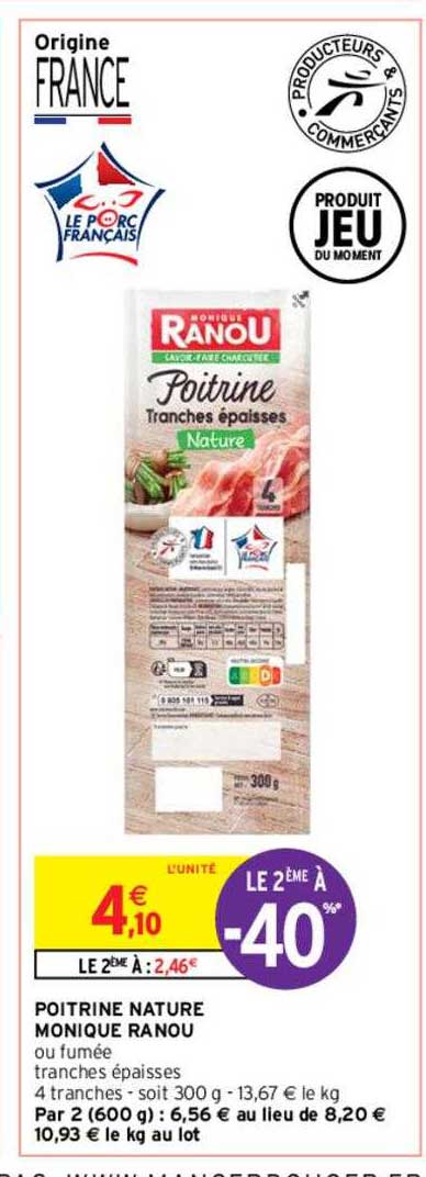 poitrine nature monique ranou