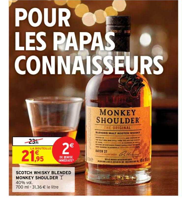 scotch whisk blended monkey shoulder