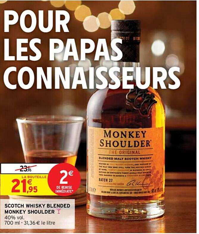 scotch whisky blended monkey shoulder