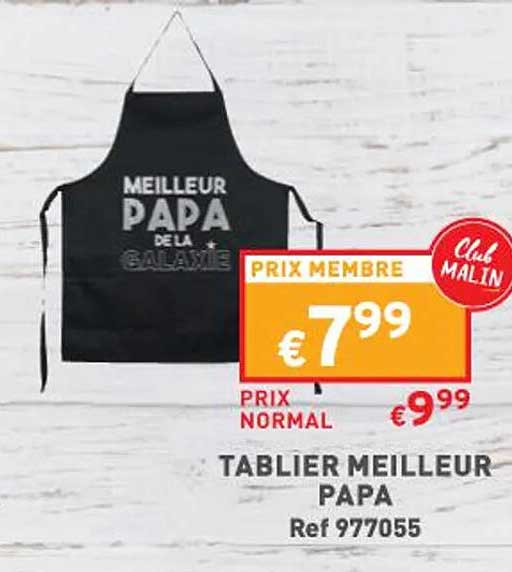 tablier meilleur papa