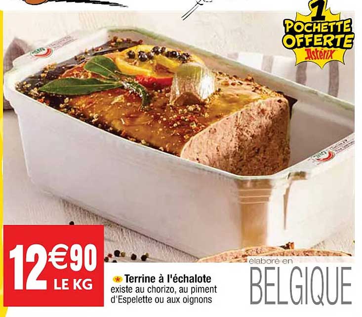 terrine à l'échalote