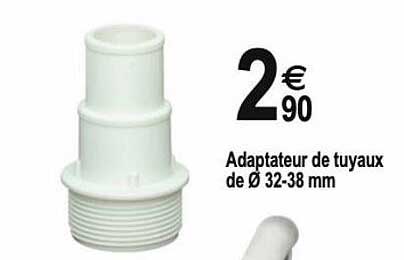 adaptateur de tuyaux de ø32-38 mm