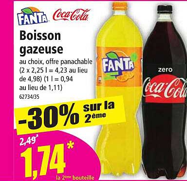 boisson gazeuse fanta, coca-cola
