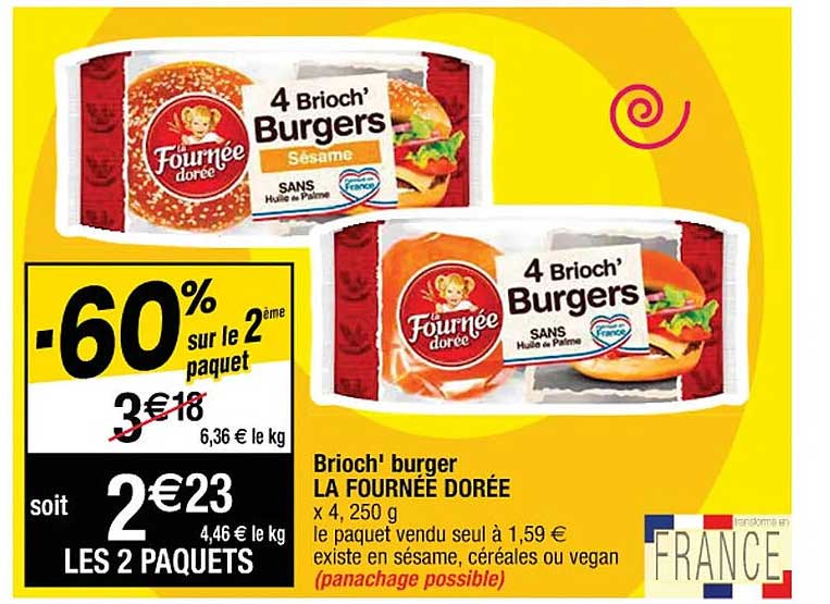 brioch' burger la fournée dorée