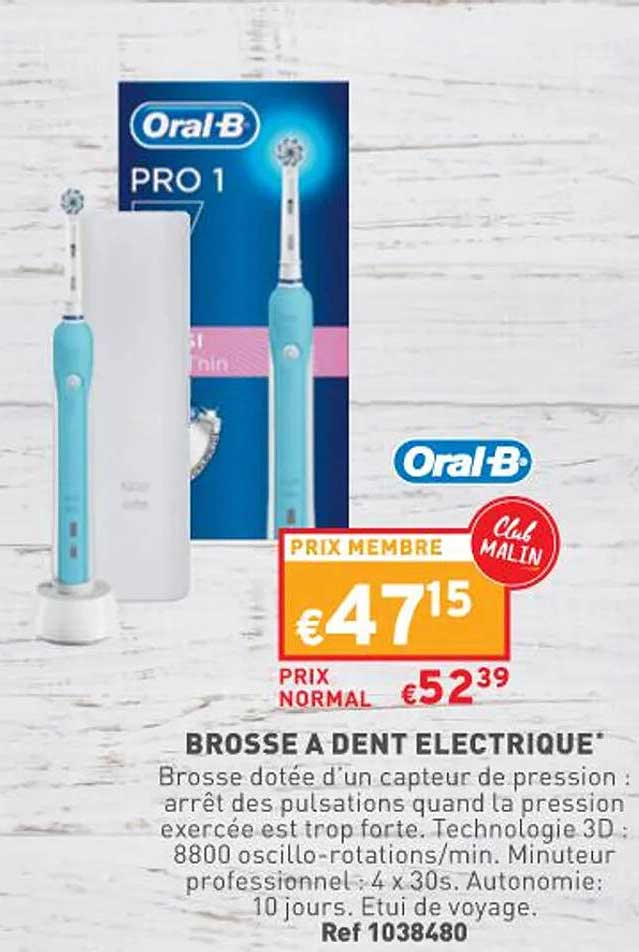 brosse à dent électrique oral-b