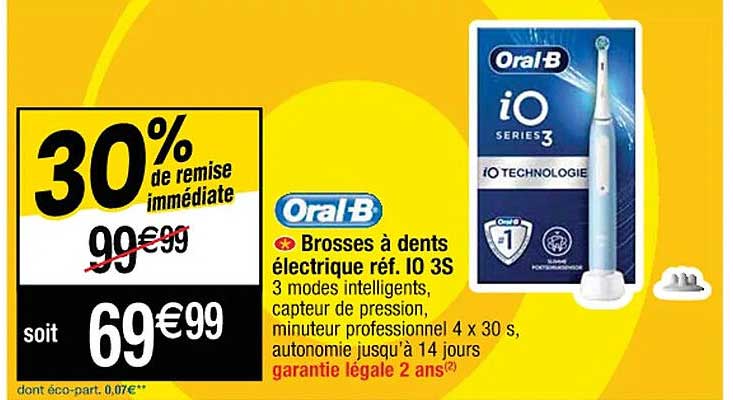 brosses à dents électrique oral-b