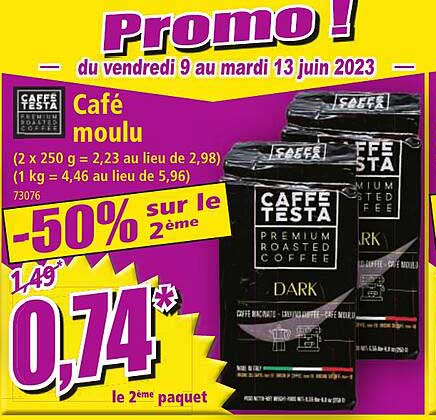 café moulu caffe testa