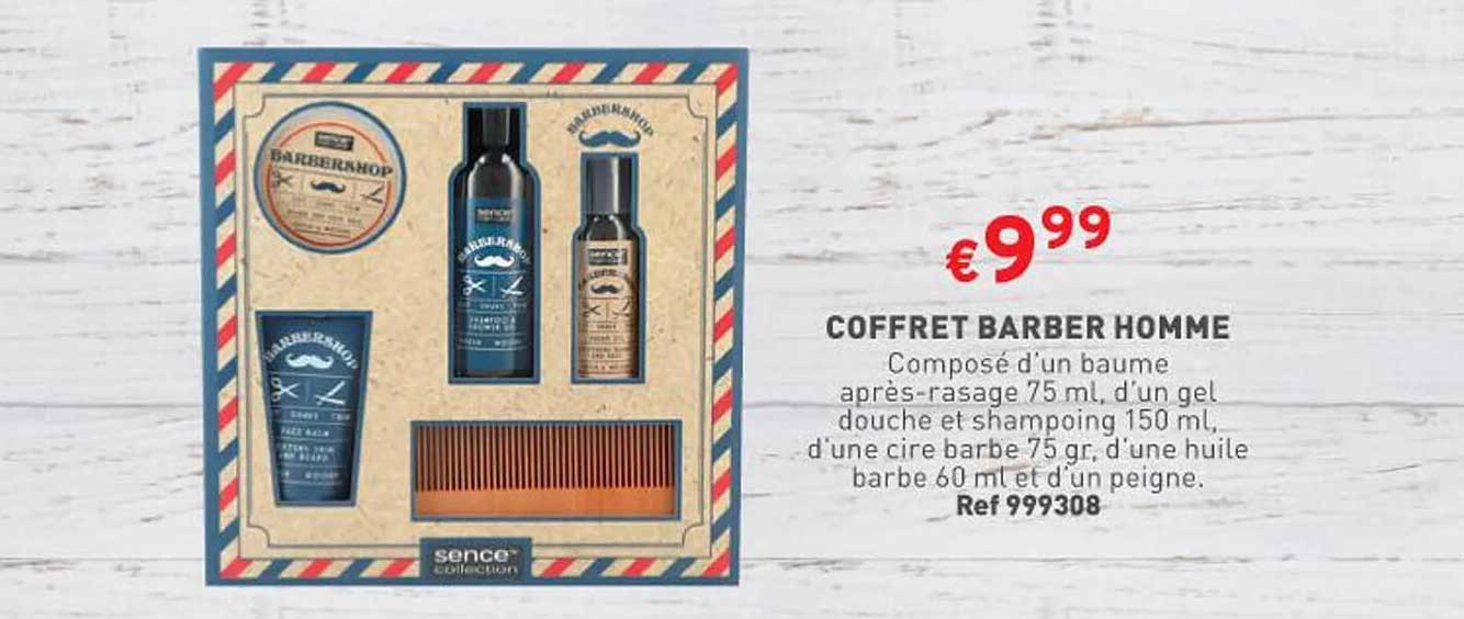 coffret barber homme