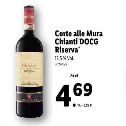 corte alle mura chianti docg riserva