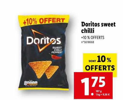 doritos sweet chilli